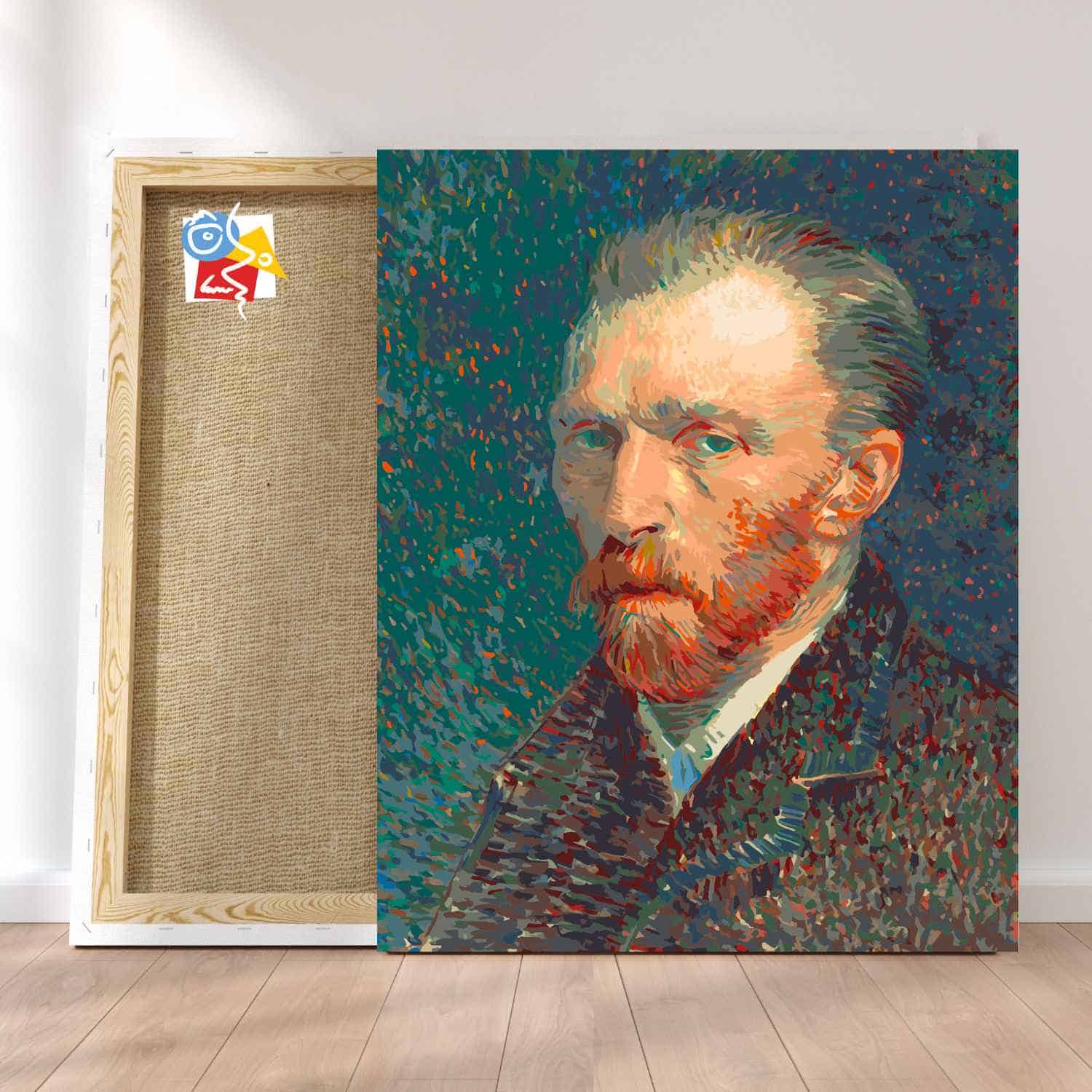 CreArt - 30x40 cm - Van Gogh - La nuit étoilée, Peinture - Numéro d'art, Loisirs créatifs, Produits