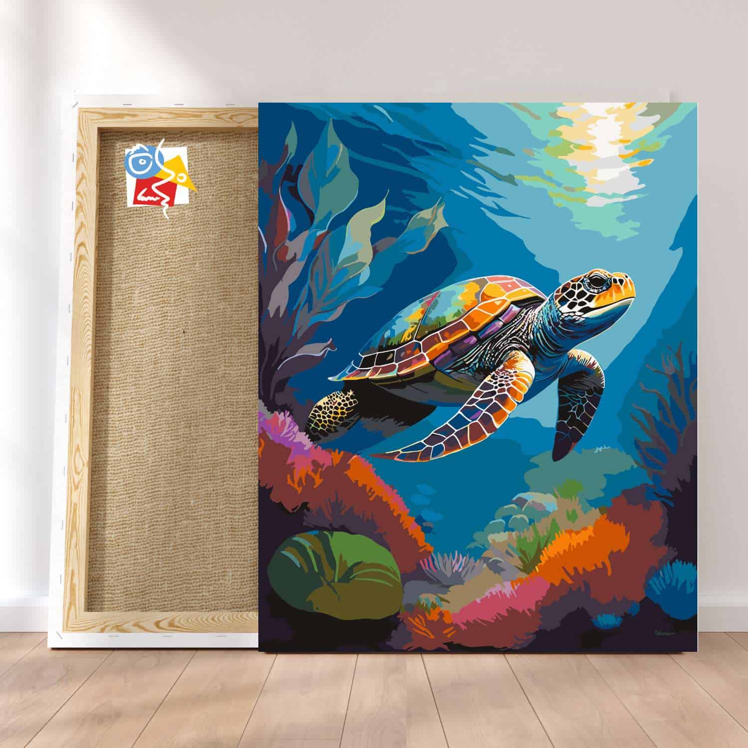 Tableau peinture au numéro pour enfant Tomy la tortue Multicolore - Assort.  - Cdiscount Beaux-Arts et Loisirs créatifs